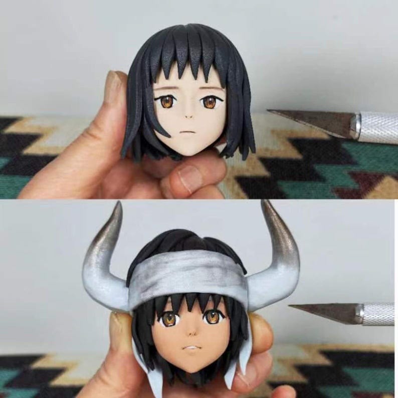 Custom Anime Figure from Photo, Personalized Anime Figurine, Manga Style Gift image 2