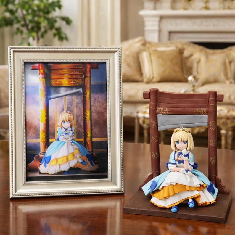 Custom Anime Figure from Photo, Personalized Anime Figurine, Manga Style Gift image 12