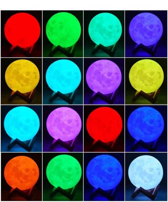 Custom man moon lamp best sale