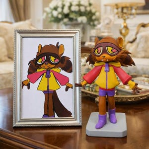 Custom Anime Figure from Photo, Personalized Anime Figurine, Manga Style Gift image 8