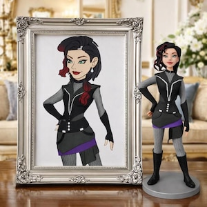 Custom Anime Figure from Photo, Personalized Anime Figurine, Manga Style Gift image 6