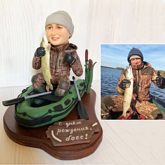 Fishing Gift Bobblehead Customfishing Bobblehead Dolls Gifts for