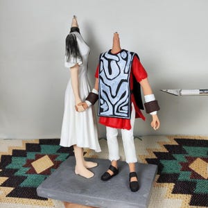 Custom Anime Figure from Photo, Personalized Anime Figurine, Manga Style Gift image 3