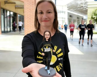 ボブルヘッド　2体　おまとめ 写真からカスタムサッカーボブルヘッド、自分だけのボブルヘッドを作