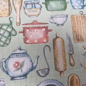 Set of 4 adorable placemats featuring everything "cooking"  ***ONLY 2 SETS LEFT***