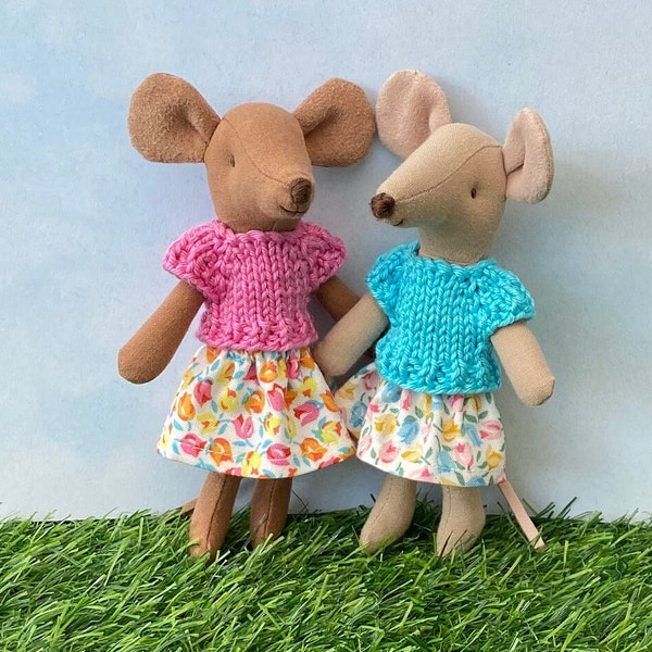 Maileg big sister mouse jumper and skirt