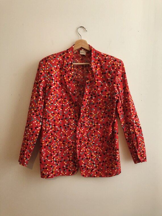 Vintage Fiorucci Pixel Blazer