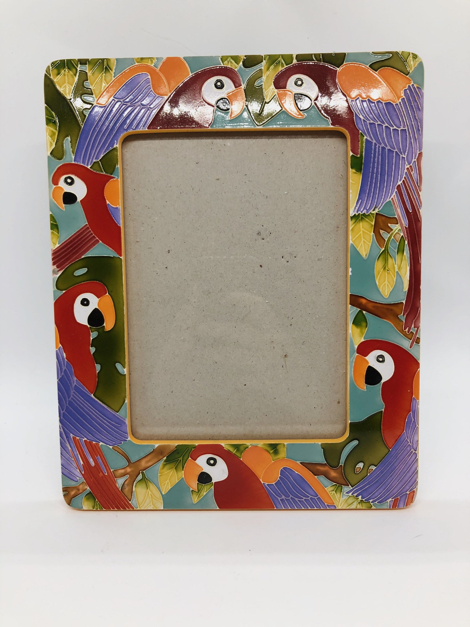 Parrot Photo Frame Etsy