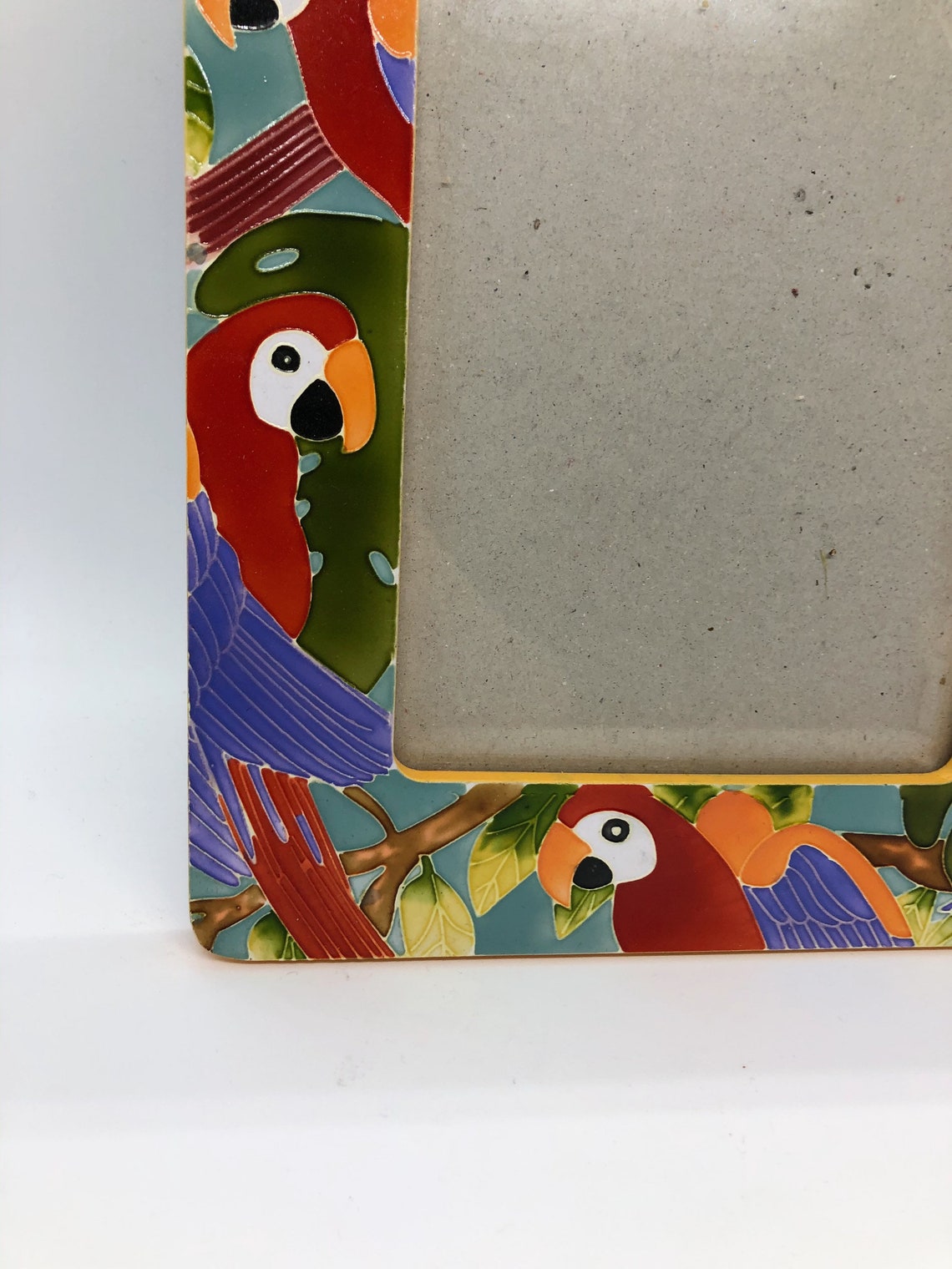 Parrot Photo Frame Etsy