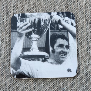 Derby County FC Coaster / Dave Mackay Derby Legend / DCFC Fan Gifts