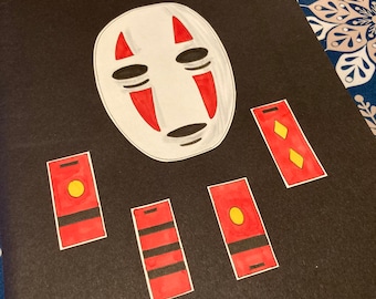 Diseño de Studio Ghibli impreso a mano en un cuaderno de bocetos A4