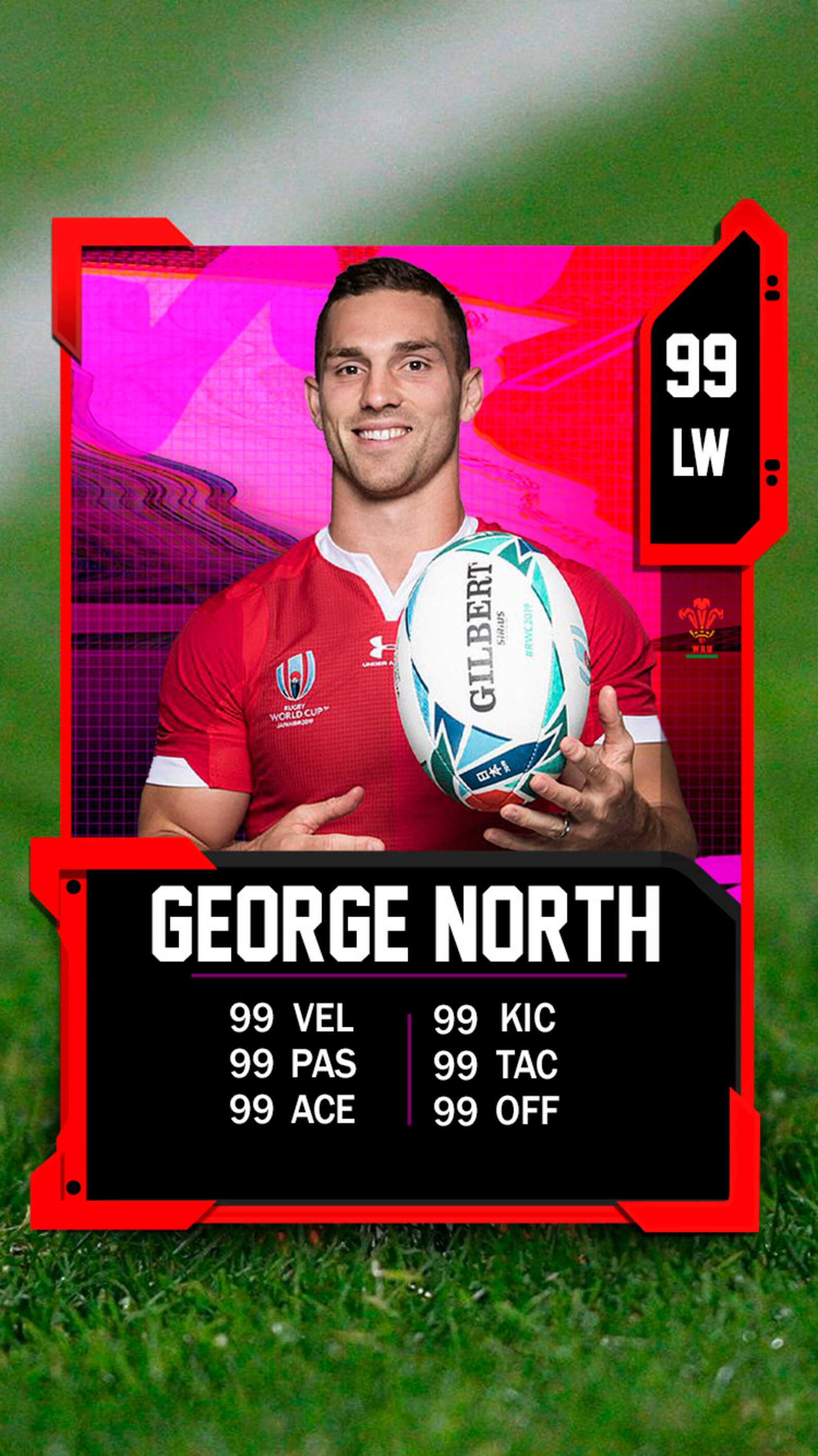 Rugby Card 100 personalizada Etsy