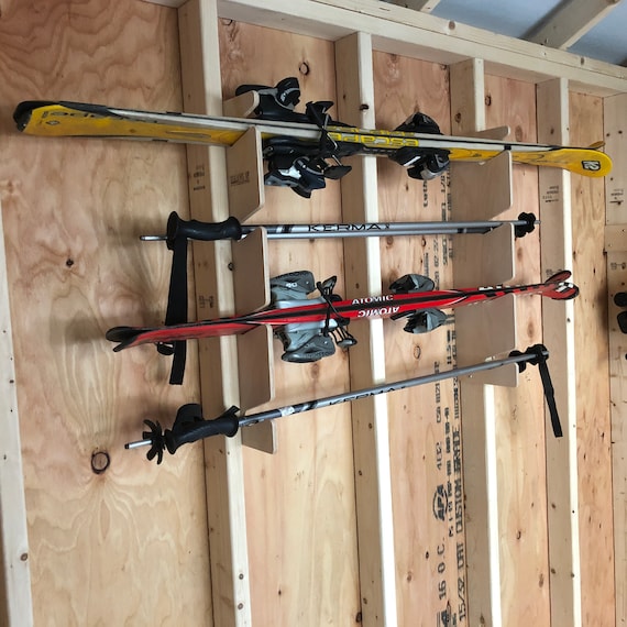 Skateboard Organizer (Holds 4), Garage, Bedroom, Man-cave – HangThis Up My  Shed Organizing System