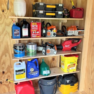 Shed Shelf Brackets - Stud Mount: Heavy-Duty Outdoor Storage, Easy DIY