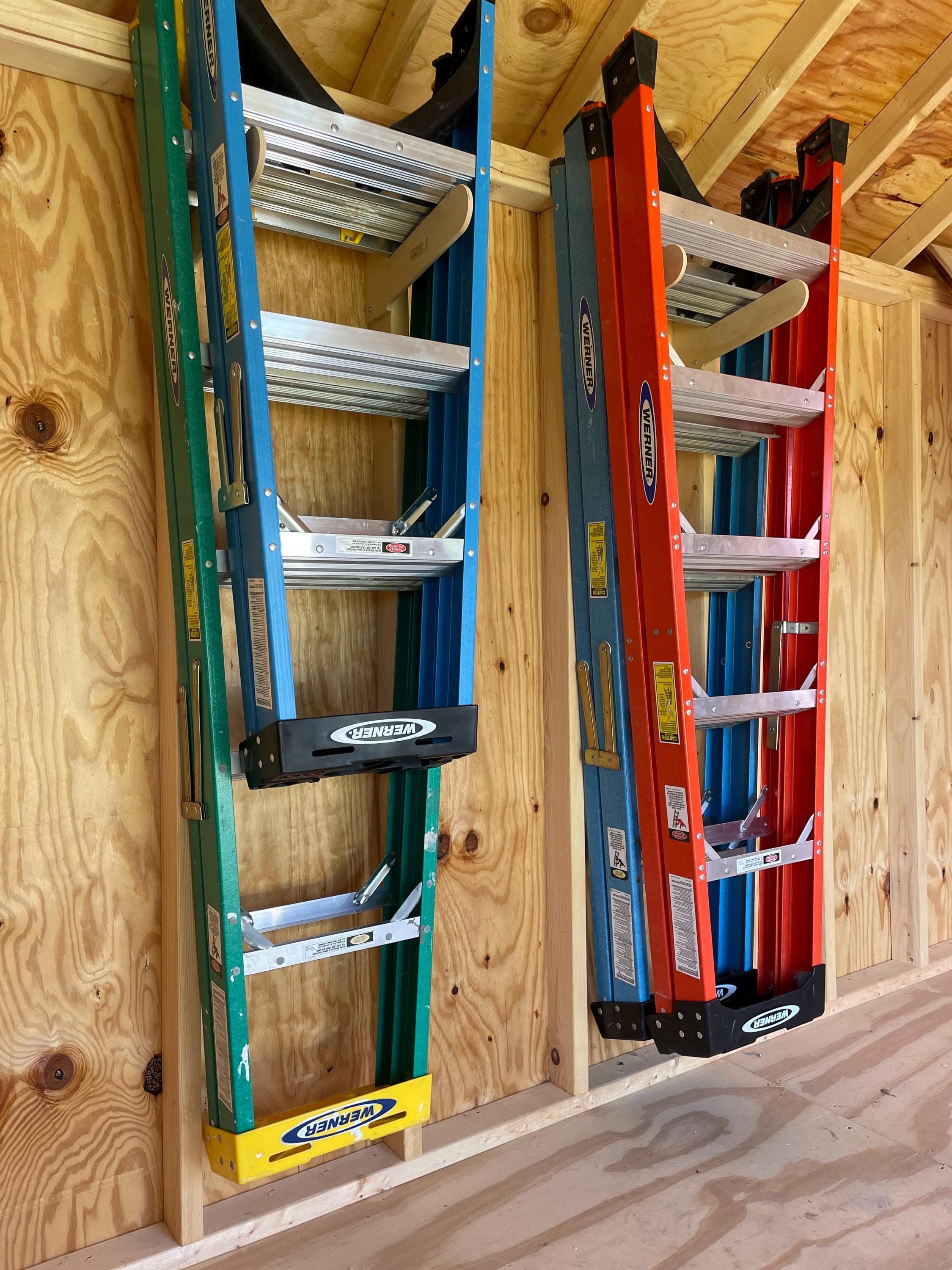 Complete Shed Organizer Kit - Stud Mount – Tool Racks & Hooks for Shed ...