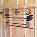 Universal Yard Tool Rack, Organizer - Shed Organization - Garden tool, Yard tool Storage, wall mounted, Garden shed, Ideas 