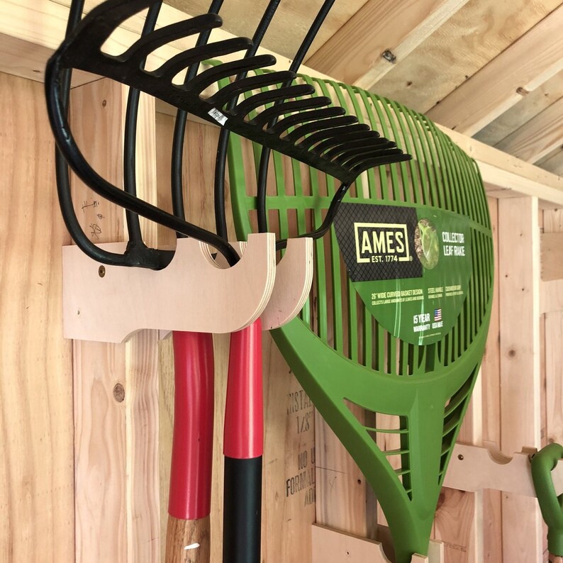 Garden Tool Holder 2 Pair Each Pair Holds Two Garden Tools Etsy