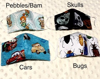 Máscaras para niños pequeños de 3 a 6 años