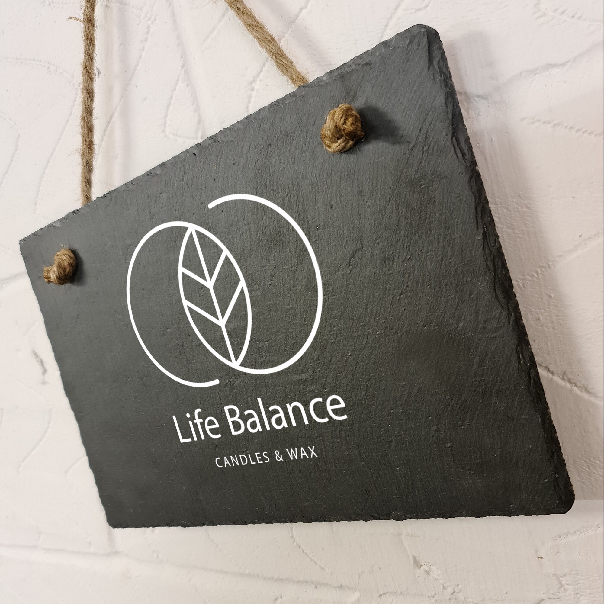 Rustic Custom Hanging Slate House Sign Farmhouse Plaque Door Etsy