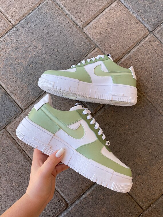 green air force 1 sage
