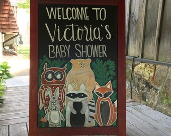 Baby Shower Welcome Sign