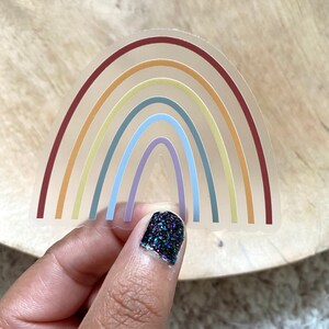 Clear Rainbow / 3” x 3”