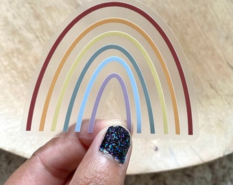 Clear Rainbow / 3” x 3”