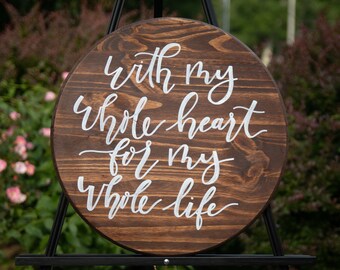 Wedding sign
