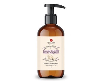 Goat Milk Body Wash - Organic Skin Care - Psoriasis Body Lotion - Dry Skin Lotion - Organic Body Lotion - Soft Skin - Eczema - Goat Milk
