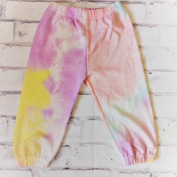 Tie Dye Toddler Girls Pants, 2T Youth