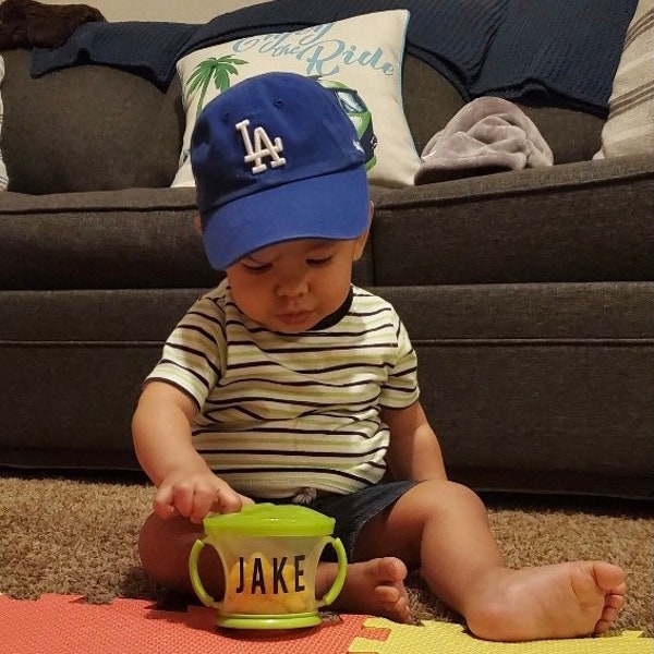 Personalized Munchkin Snack Catcher | Custom Baby Cup | Day Care | Children | Boy | Girl | Trainer Cup| Birthday Gift|Party Favor