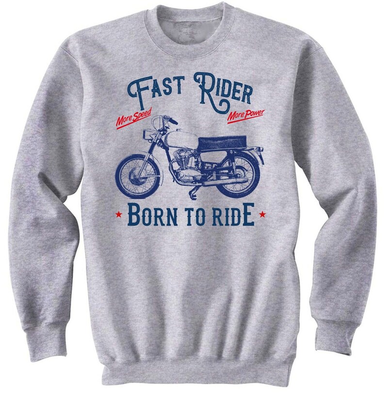 Motorcycle Sweatshirt Motorcycle Gift Bike Hoodies /& Sweatshirts Biker Gifts Ducati 250 Monza Fast Rider Motorcycle Sweater
