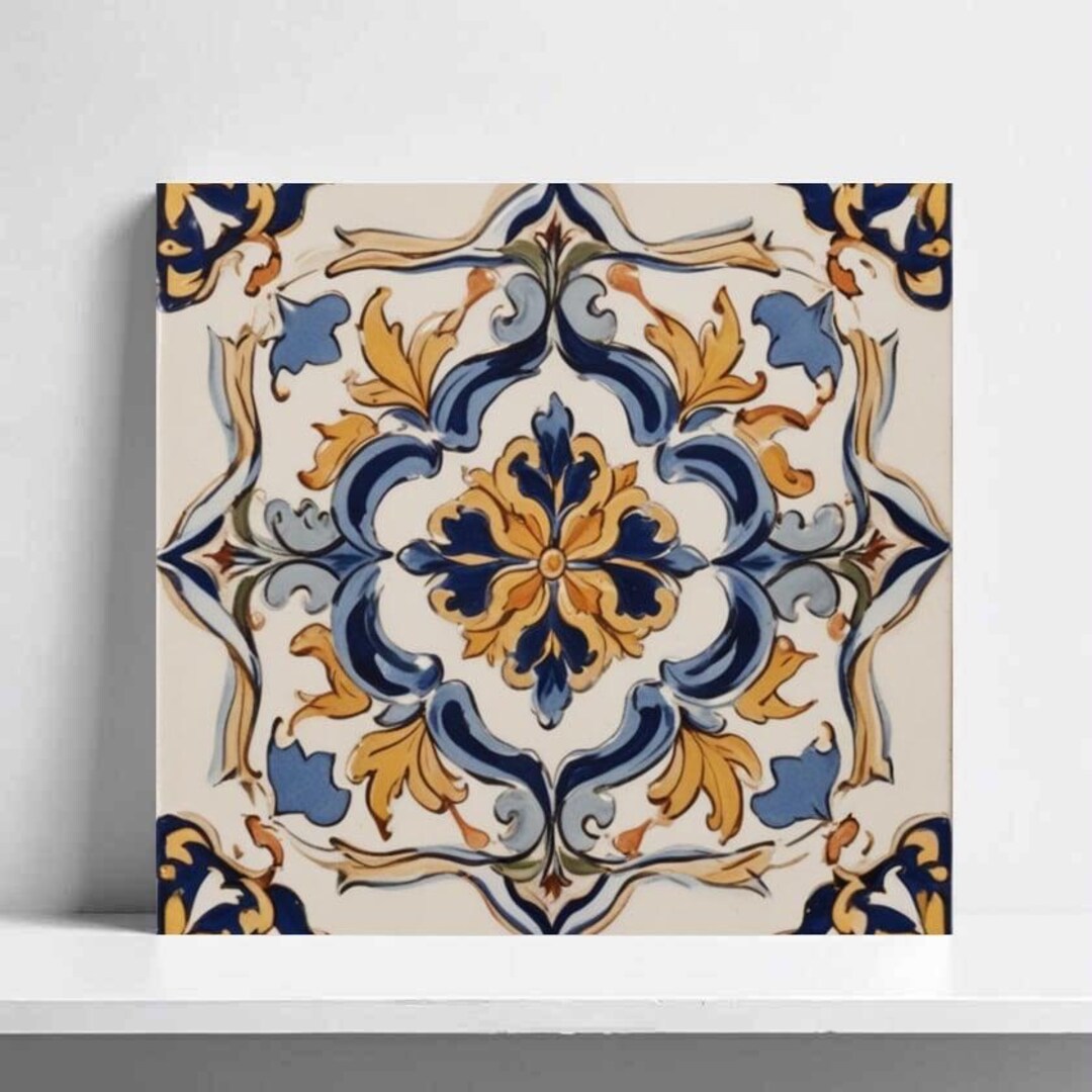 Italian Majolica Tile – Deruta Ceramic for Mediterranean Kitchen