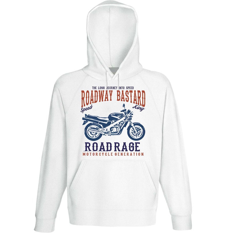 Bike Hoodies Biker Gifts Japanese Bike NTV 650 Revere Road Rage Motorcycle Sweatshirt Motorcycle Gift Motorcycle Sweater