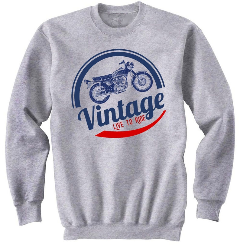 Biker Gifts Honda CB450 K2 Vintage Live to Ride Bike Hoodies Motorcycle Gift Motorcycle Sweatshirt Motorcycle Sweater