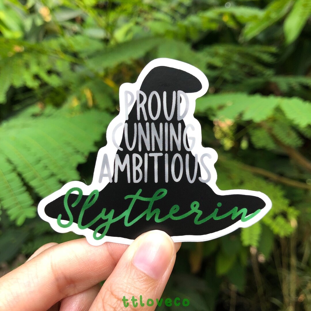 Cunning Wizard Hat Sticker Magic Wizards & Witches Snake Magical School ...