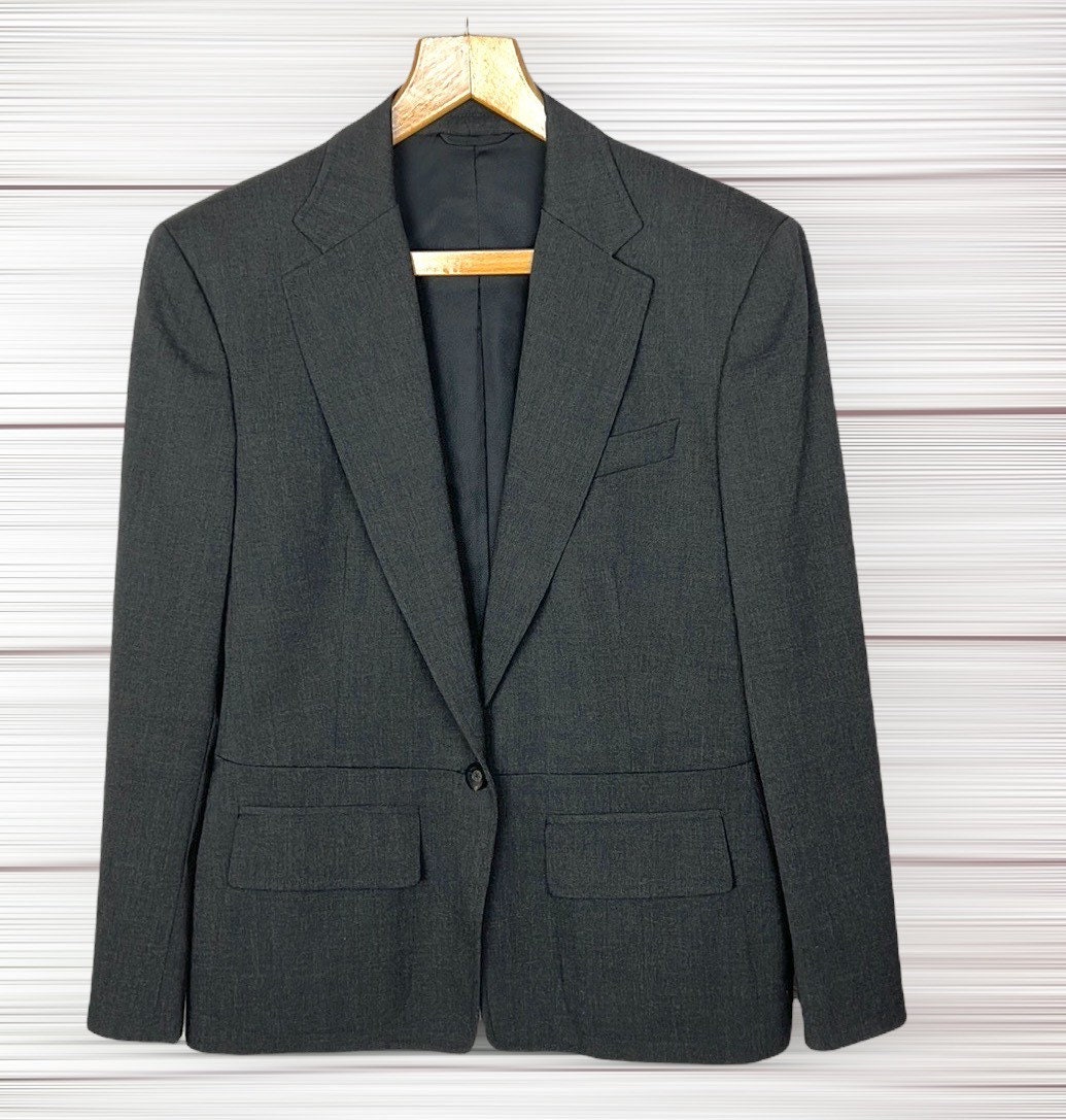Vintage Gucci by Zamasport Dark Gray One Button Single Brested 