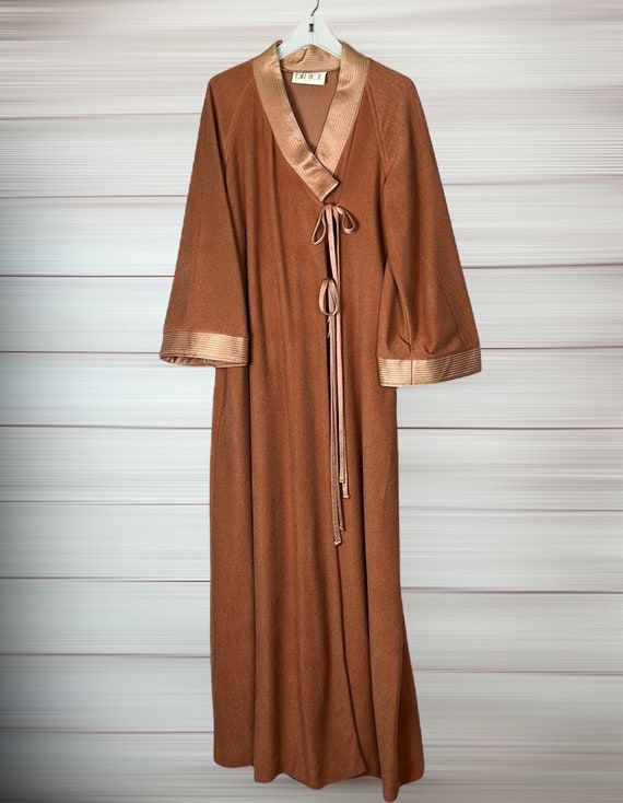 Vintage Bill Tice Wrap Long Robe size 10 - image 1