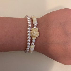 Turtle Pearl Bracelet