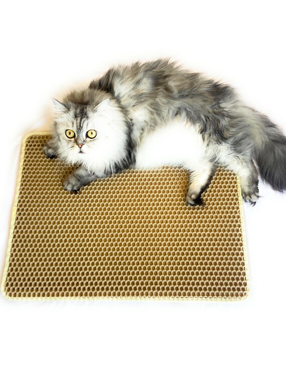 extra large cat litter mat