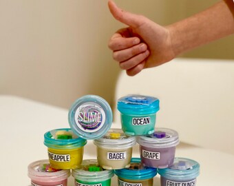 HOMEMADE 4 Different 2oz SLIMES