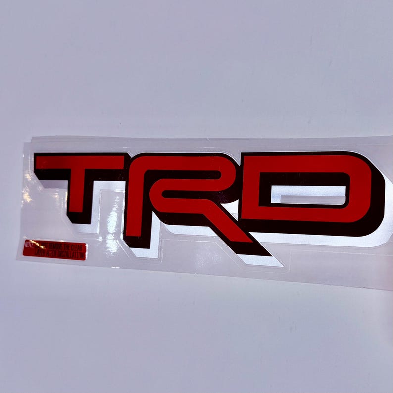 TRD off Road Bedside Decals Toyota Tacoma Tundra 2005-2023 | Metallic ...