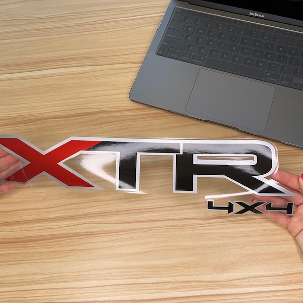 XTR 4x4 Truck Decals for F150 (Set of 2 Vinyl Stickers)