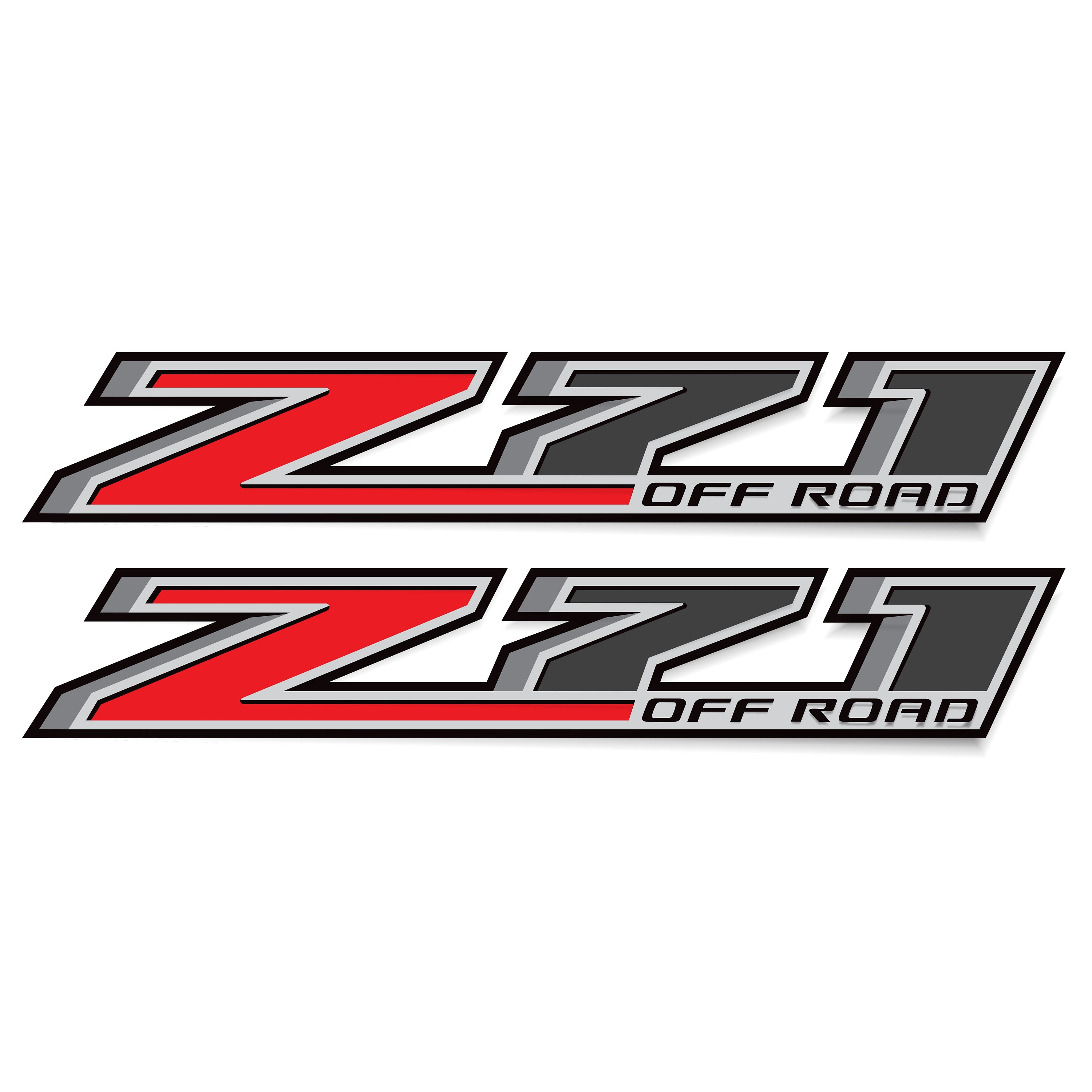 Z71 off Road Decals for Chevy Silverado 20142018 Bedside Truck