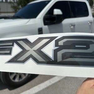 FX2 Off Road Decals for Ford Ranger F150 Truck Super Duty Stickers (Set of 2 Decals)