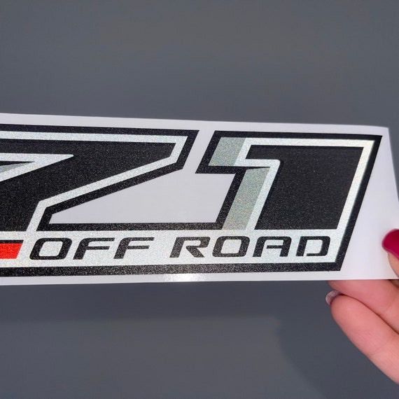 Z71 off Road Decals for Chevy Silverado 2014-2018 Bedside