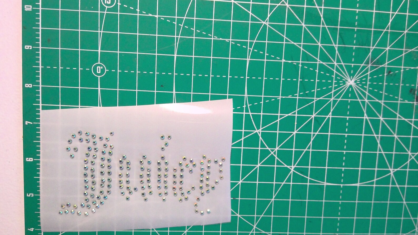 Rhinestones Juicy DIY IronOn Decal Etsy