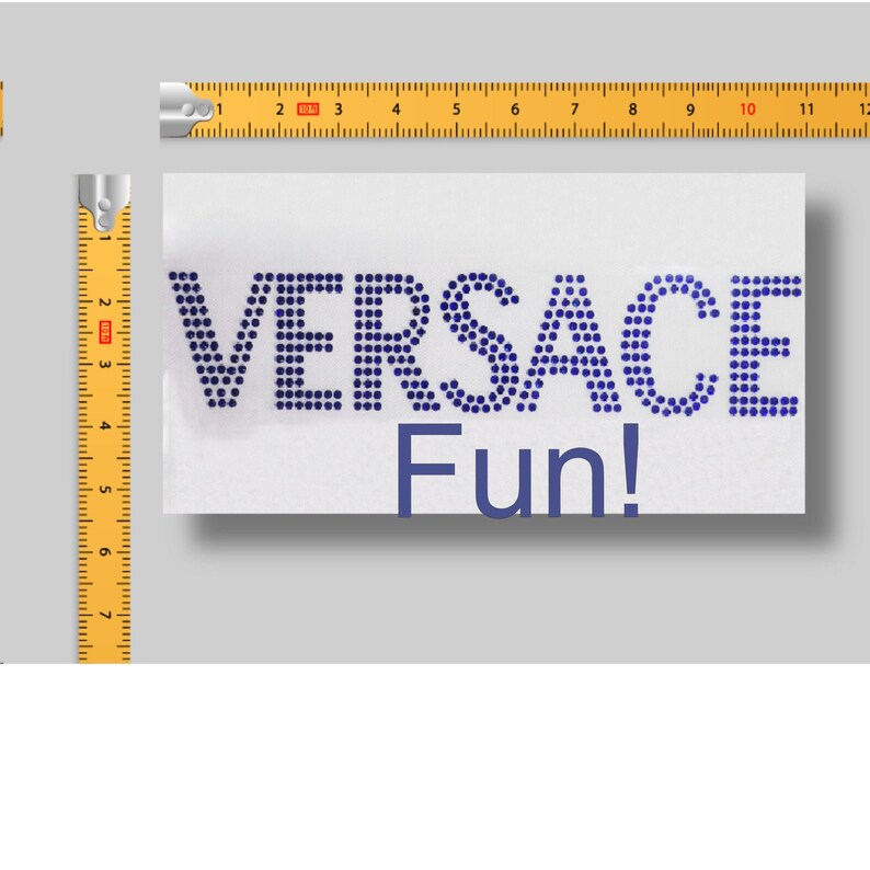 ON Decal Rhinestones-VFun Vinyl DIY Iron