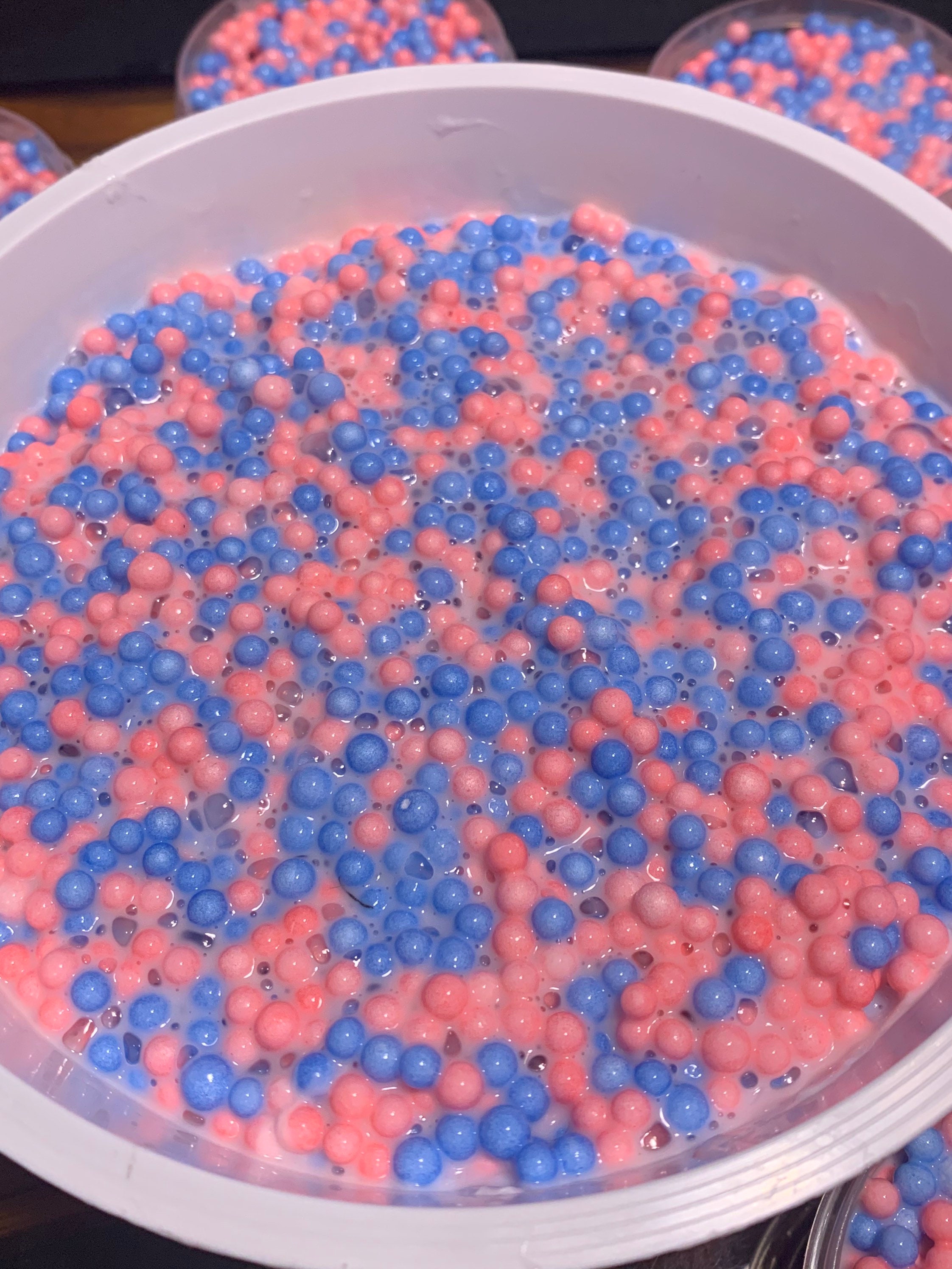 Cotton candy dippin dots slime Etsy
