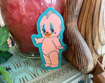 Clown Kewpie Sticker